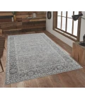 Amer Inara Everly Light Gray Hand-Woven Wool Blend Area Rug 10'x14'
