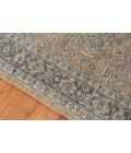 Amer Inara Blanche Gold Hand-Woven Wool Blend Area Rug 5'x8'