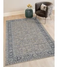Amer Inara Blanche Gold Hand-Woven Wool Blend Area Rug 5'x8'