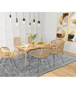 Amer Inara Dark Gray INA-2 8ft. x 10ft. Rect. Rug