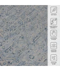 Amer Inara Aqua INA-7 5ft. x 8ft. Rect. Rug