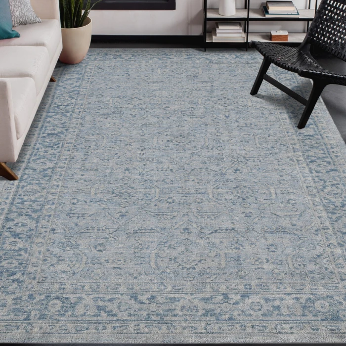 Amer Inara Aqua INA-7 5ft. x 8ft. Rect. Rug