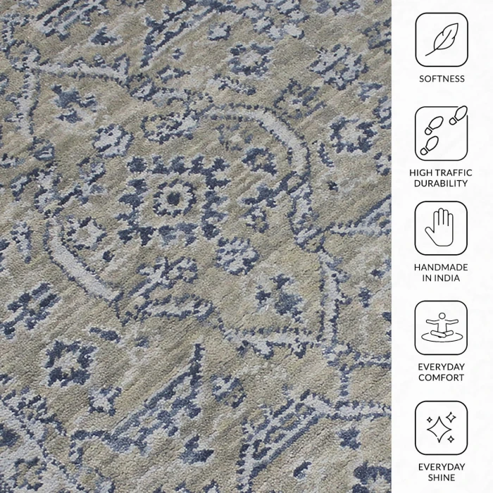 Amer Inara Gold INA-8 8ft. x 10ft. Rect. Rug