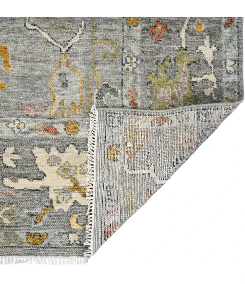 Amer Jaigarh Pigeon Gray/Pebble Gray JAI-17 8ft. x 10ft. Rect. Rug