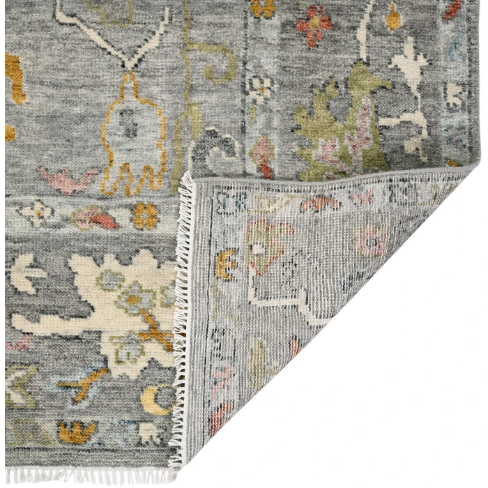 Amer Jaigarh Pigeon Gray/Pebble Gray JAI-17 10ft. x 14ft. Rect. Rug