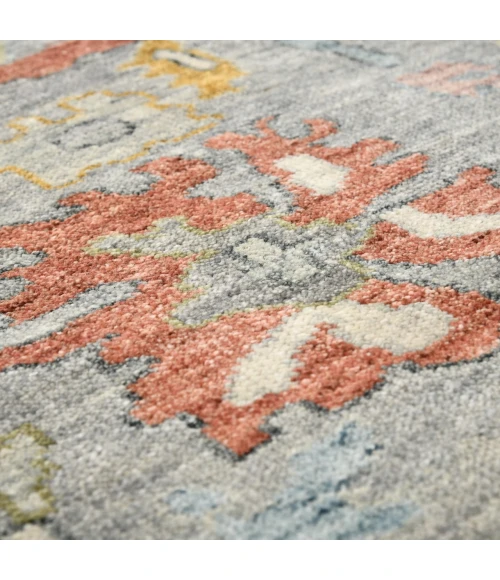 Amer Jaigarh Pigeon Gray/Pebble Gray JAI-17 8ft. x 10ft. Rect. Rug