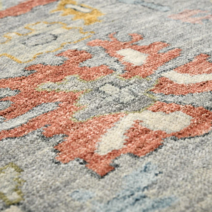 Amer Jaigarh Pigeon Gray/Pebble Gray JAI-17 10ft. x 14ft. Rect. Rug