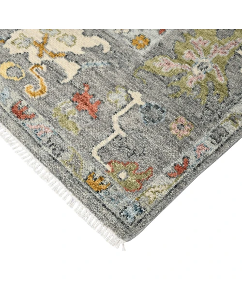 Amer Jaigarh Pigeon Gray/Pebble Gray JAI-17 8ft. x 10ft. Rect. Rug