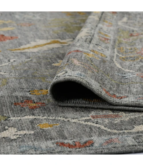 Amer Jaigarh Pigeon Gray/Pebble Gray JAI-17 8ft. x 10ft. Rect. Rug