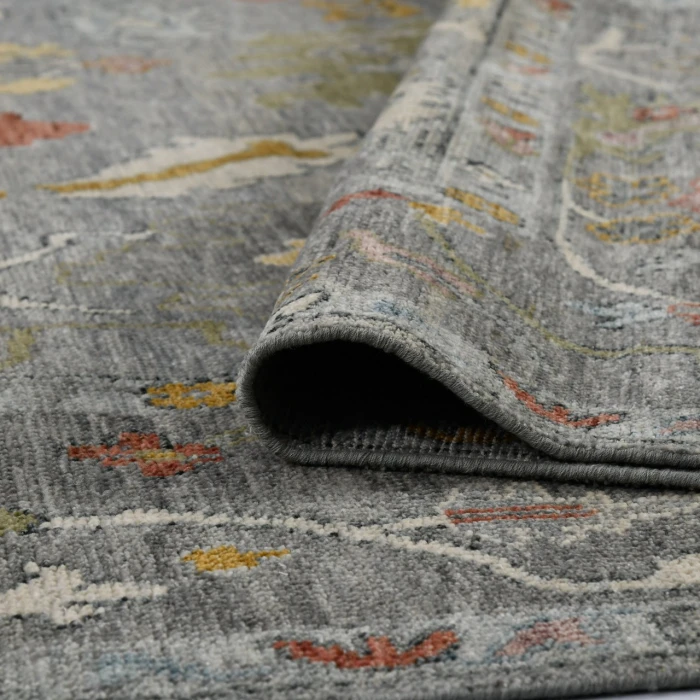 Amer Jaigarh Pigeon Gray/Pebble Gray JAI-17 10ft. x 14ft. Rect. Rug