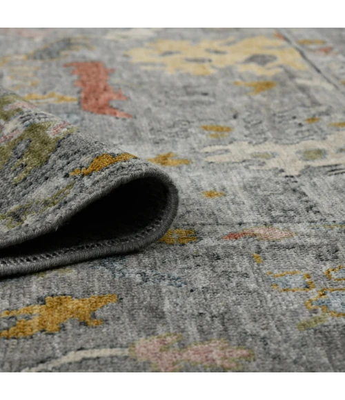 Amer Jaigarh Pigeon Gray/Pebble Gray JAI-17 8ft. x 10ft. Rect. Rug