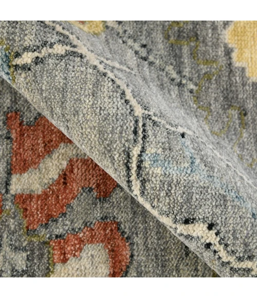 Amer Jaigarh Pigeon Gray/Pebble Gray JAI-17 8ft. x 10ft. Rect. Rug