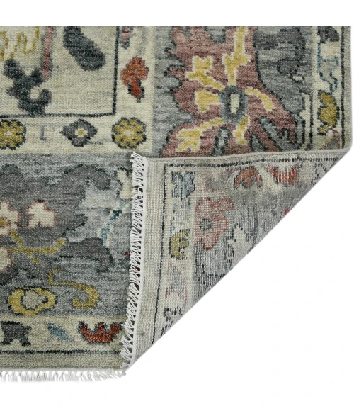 Amer Jaigarh Ivory/Cool Breeze JAI-18 8ft. x 10ft. Rect. Rug