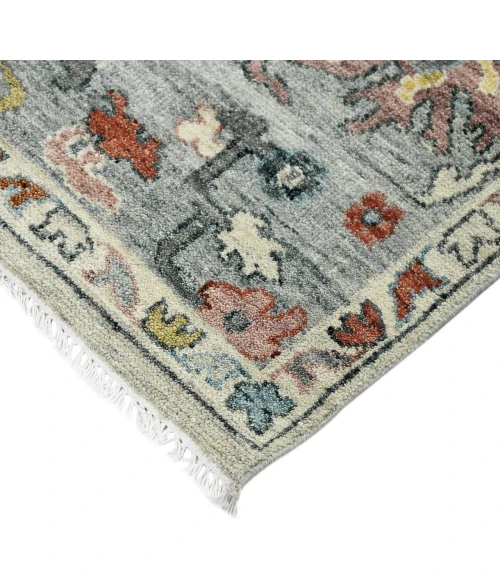 Amer Jaigarh Ivory/Cool Breeze JAI-18 8ft. x 10ft. Rect. Rug