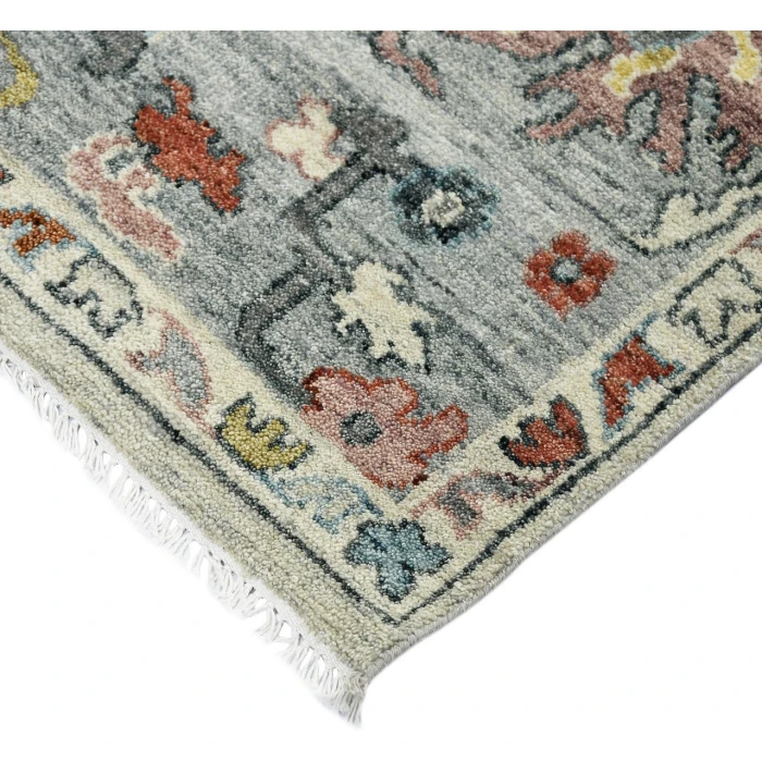 Amer Jaigarh Ivory/Cool Breeze JAI-18 2ft. x 3ft. Rect. Rug