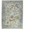 Amer Jaigarh Ivory/Cool Breeze JAI-18 8ft. x 10ft. Rect. Rug