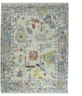 Amer Jaigarh Ivory/Cool Breeze JAI-18 8ft. x 10ft. Rect. Rug