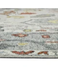 Amer Jaigarh Ivory/Cool Breeze JAI-18 8ft. x 10ft. Rect. Rug