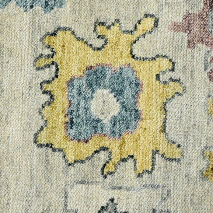 Amer Jaigarh Ivory/Cool Breeze JAI-18 2ft. x 3ft. Rect. Rug