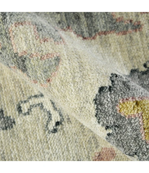 Amer Jaigarh Ivory/Cool Breeze JAI-18 8ft. x 10ft. Rect. Rug