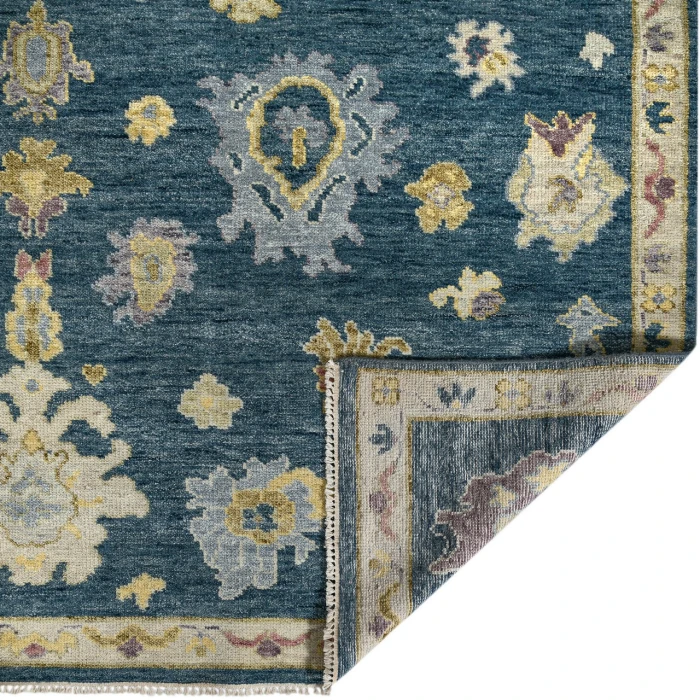 Amer Jaigarh Medium Blue JAI-20 10ft. x 14ft. Rect. Rug