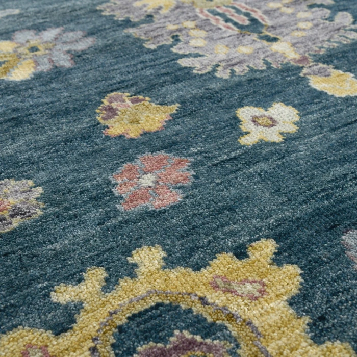 Amer Jaigarh Medium Blue JAI-20 10ft. x 14ft. Rect. Rug