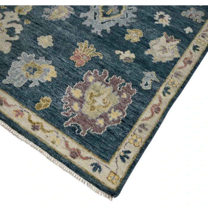 Amer Jaigarh Medium Blue JAI-20 10ft. x 14ft. Rect. Rug