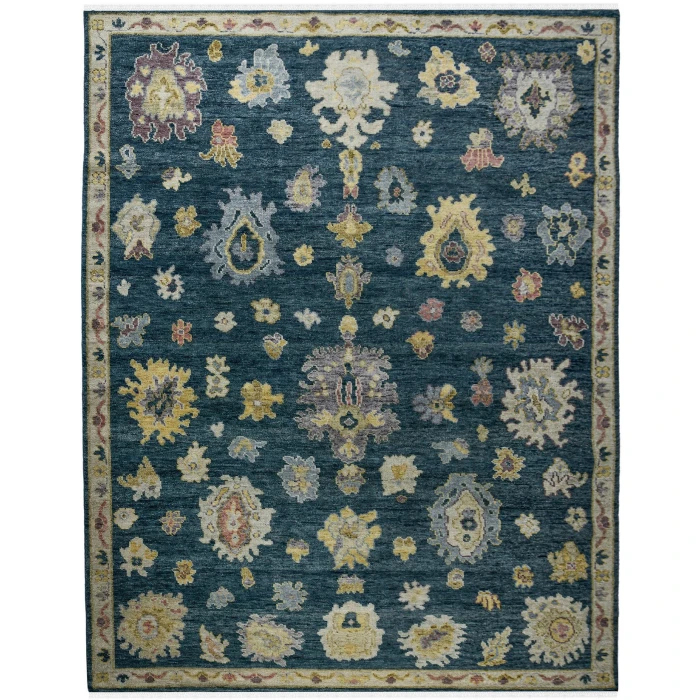 Amer Jaigarh Medium Blue JAI-20 10ft. x 14ft. Rect. Rug