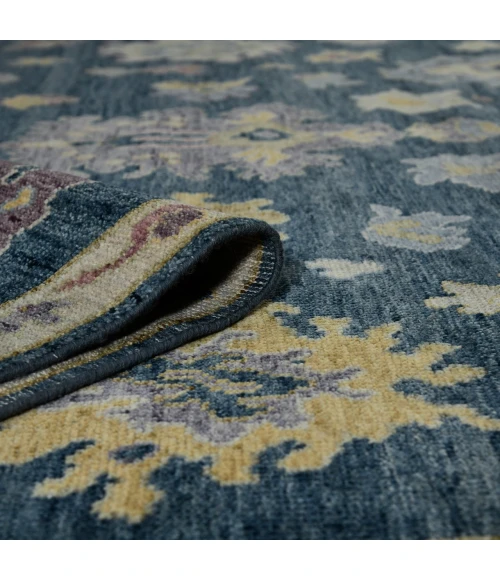 Amer Jaigarh Medium Blue JAI-20 8ft. x 10ft. Rect. Rug