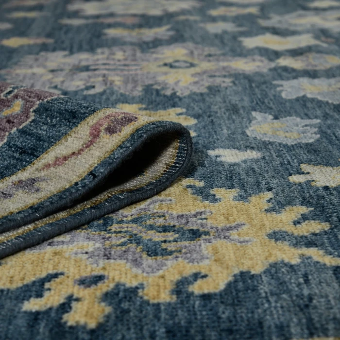 Amer Jaigarh Medium Blue JAI-20 10ft. x 14ft. Rect. Rug