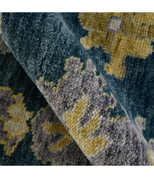 Amer Jaigarh Medium Blue JAI-20 8ft. x 10ft. Rect. Rug