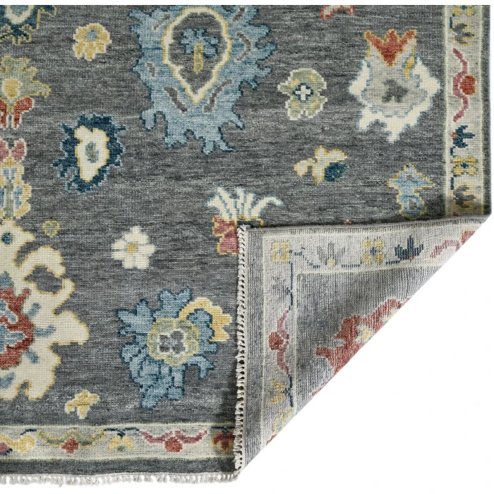 Amer Jaigarh Pebble Gray/Ivory JAI-21 2ft. x 3ft. Rect. Rug
