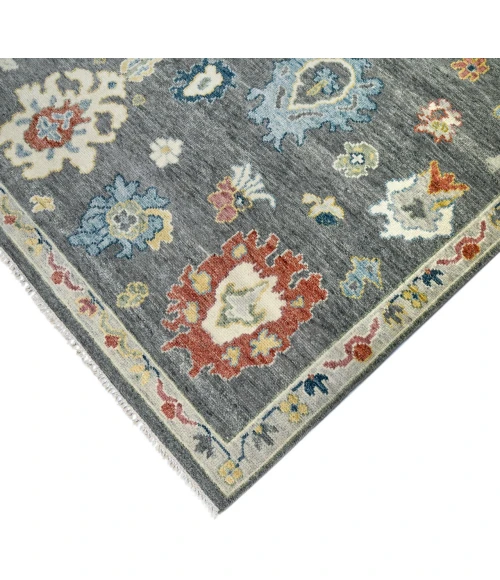 Amer Jaigarh Pebble Gray/Ivory JAI-21 8ft. x 10ft. Rect. Rug