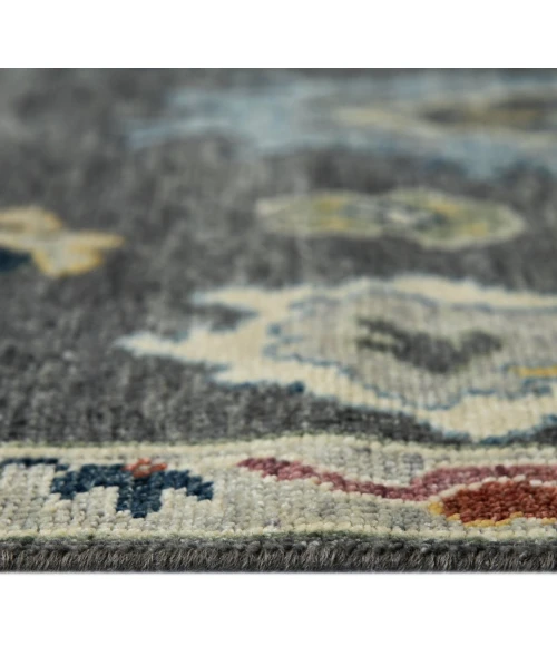 Amer Jaigarh Pebble Gray/Ivory JAI-21 8ft. x 10ft. Rect. Rug