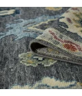 Amer Jaigarh Pebble Gray/Ivory JAI-21 8ft. x 10ft. Rect. Rug