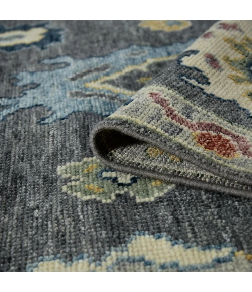 Amer Jaigarh Pebble Gray/Ivory JAI-21 8ft. x 10ft. Rect. Rug