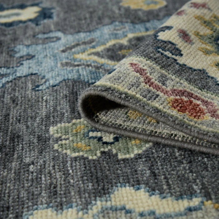 Amer Jaigarh Pebble Gray/Ivory JAI-21 2ft. x 3ft. Rect. Rug