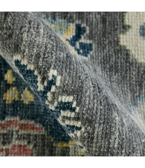 Amer Jaigarh Pebble Gray/Ivory JAI-21 8ft. x 10ft. Rect. Rug