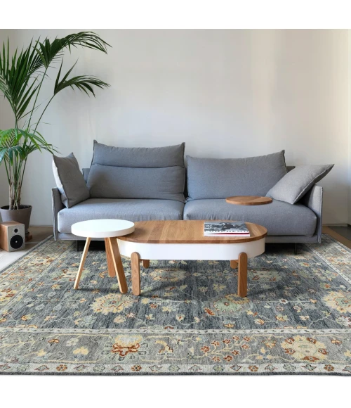 Amer Jaigarh Denim/Slate JAI-22 8ft. x 10ft. Rect. Rug