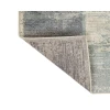 Amer Jordan Aly Light Blue Modern Geometric Runner Rug 2'7" x 10"