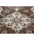 Jordan Bea Brown Traditional Floral Area Rug