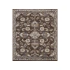 Amer Jordan Bea Brown Traditional Floral Rug 5'3" x 7'6"