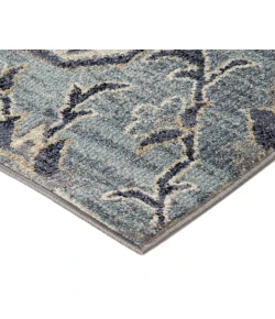 Amer Jordan Eva Purple Traditional Medallion Runner Rug 2'7" x 10"