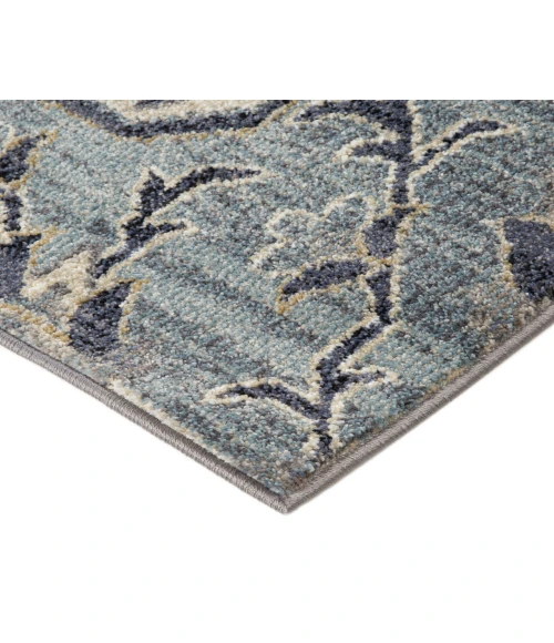 Jordan Eva Purple Traditional Medallion Area Rug