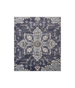 Amer Jordan Eva Purple Traditional Medallion Rug 1'10" x 2'11"