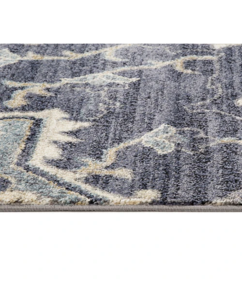 Jordan Eva Purple Traditional Medallion Area Rug
