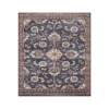 Amer Jordan Bea Navy Blue Traditional Floral Rug 5'3" x 7'6"