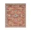 Amer Jordan Bea Orange Traditional Floral Rug 5'3" x 7'6"