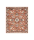 Jordan Bea Orange Traditional Floral Area Rug