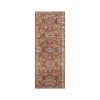 Amer Jordan Bea Orange Traditional Floral Runner Rug 2'7" x 10"